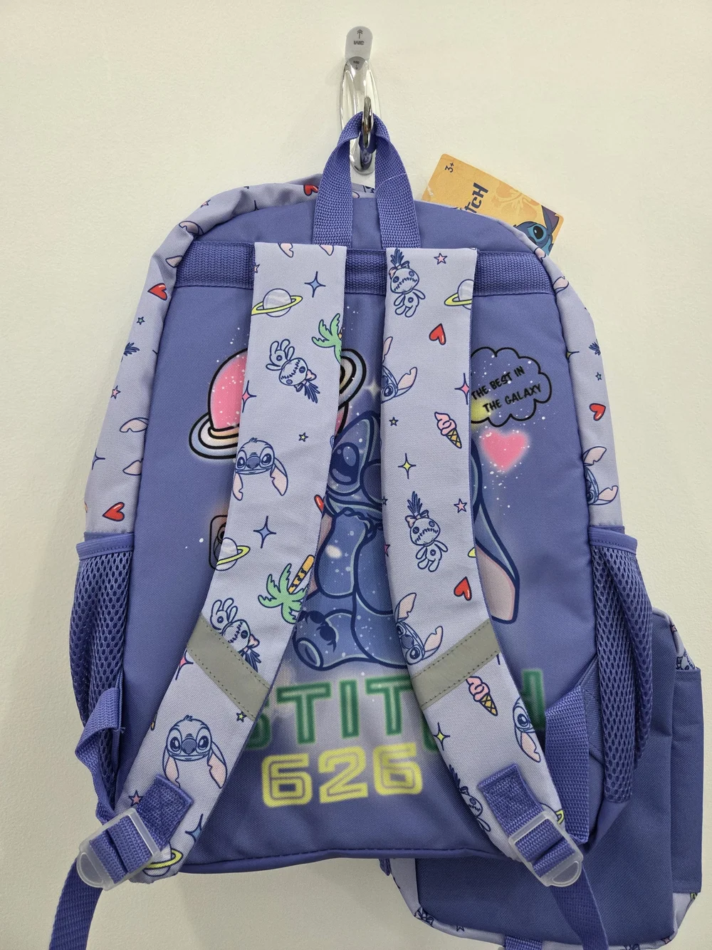 Kids Backpack And Lunchbox with Stitch Design